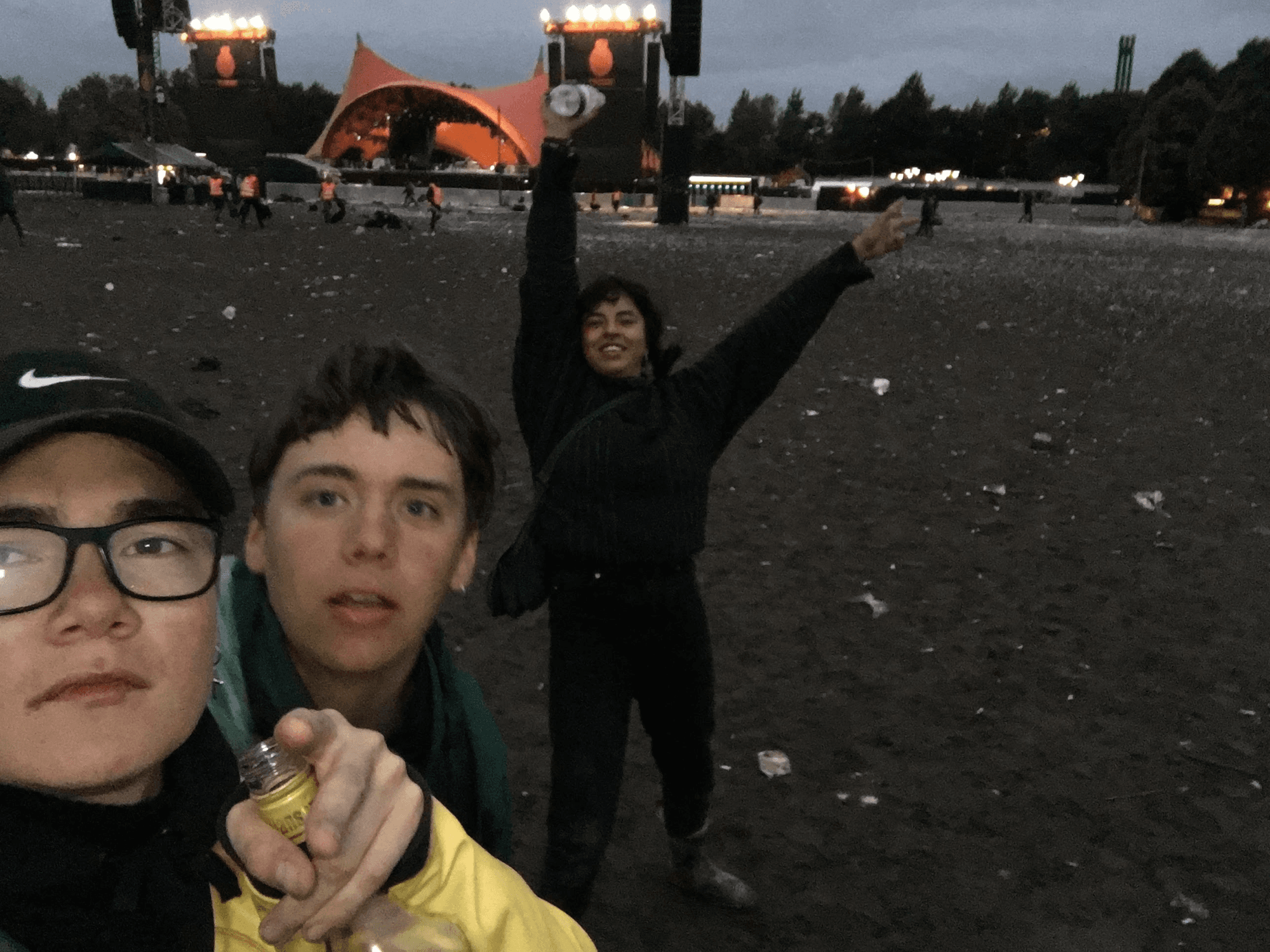 Michael og Cari til koncert